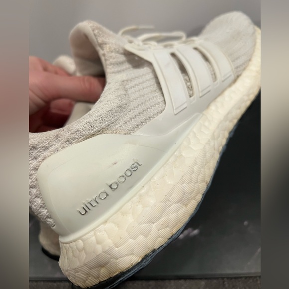 Adidas Ultraboost 4.0 White Women’s Athletic Shoes Size 7.5 - Picture 12 of 16